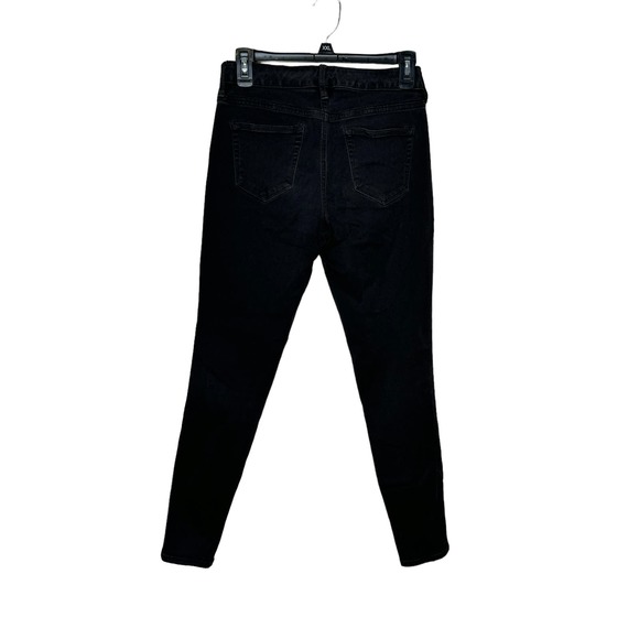 A.n.a. Women's Jeans Jegging Skinny Low-Rise Stretch Denim Black Sz. 27/ 4Petite - Picture 12 of 12